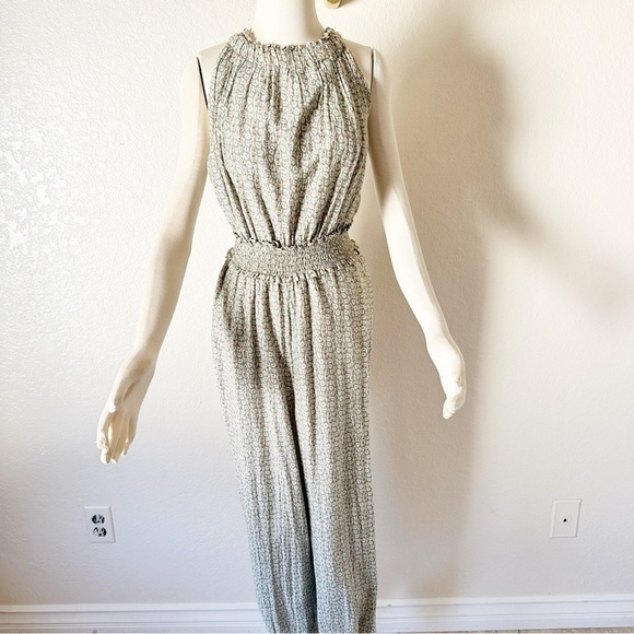 Rebecca Taylor La Vie Pascale Cropped Jumpsuit size M - Picture 6 of 13